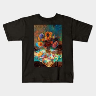 Fractal bouquet Kids T-Shirt